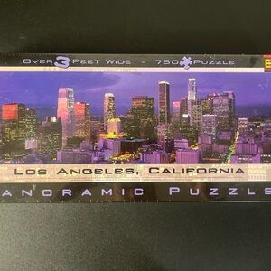 Los Angeles California Panoramic Puzzle 750 Piece Buffalo Games 3Feet Sealed New